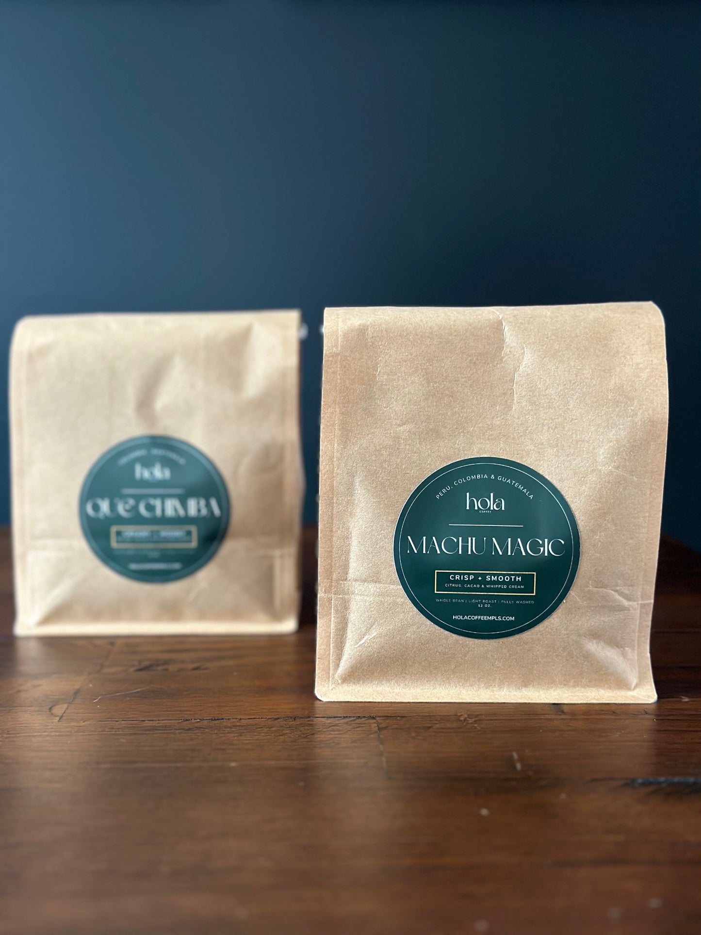 MACHU MAGIC - Latinoamerica Blend - Light Roast by Hola Coffee - Whole Bean or Ground, 12 oz. Bag